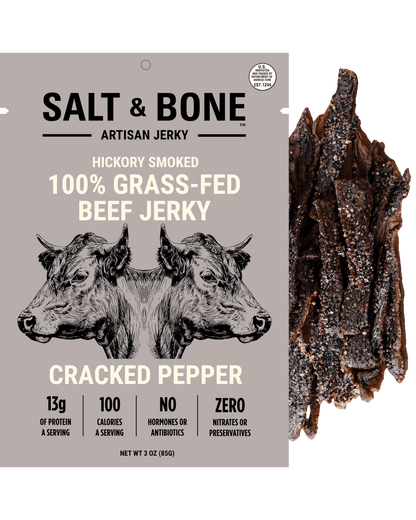 Salt & Bone Grass-Fed Beef Jerky Bundle