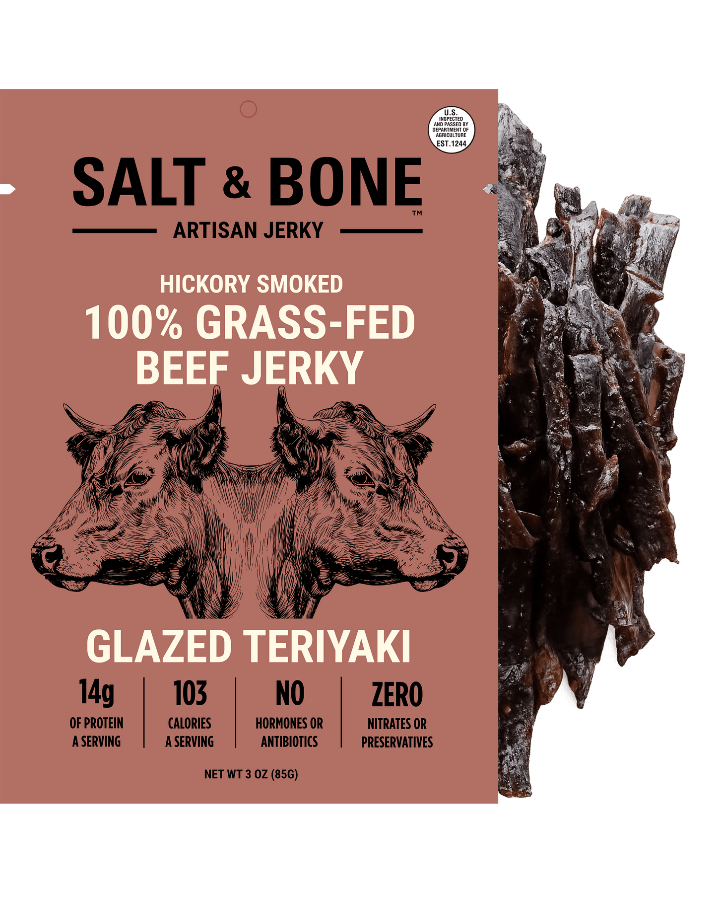 Salt & Bone Grass-Fed Beef Jerky Bundle