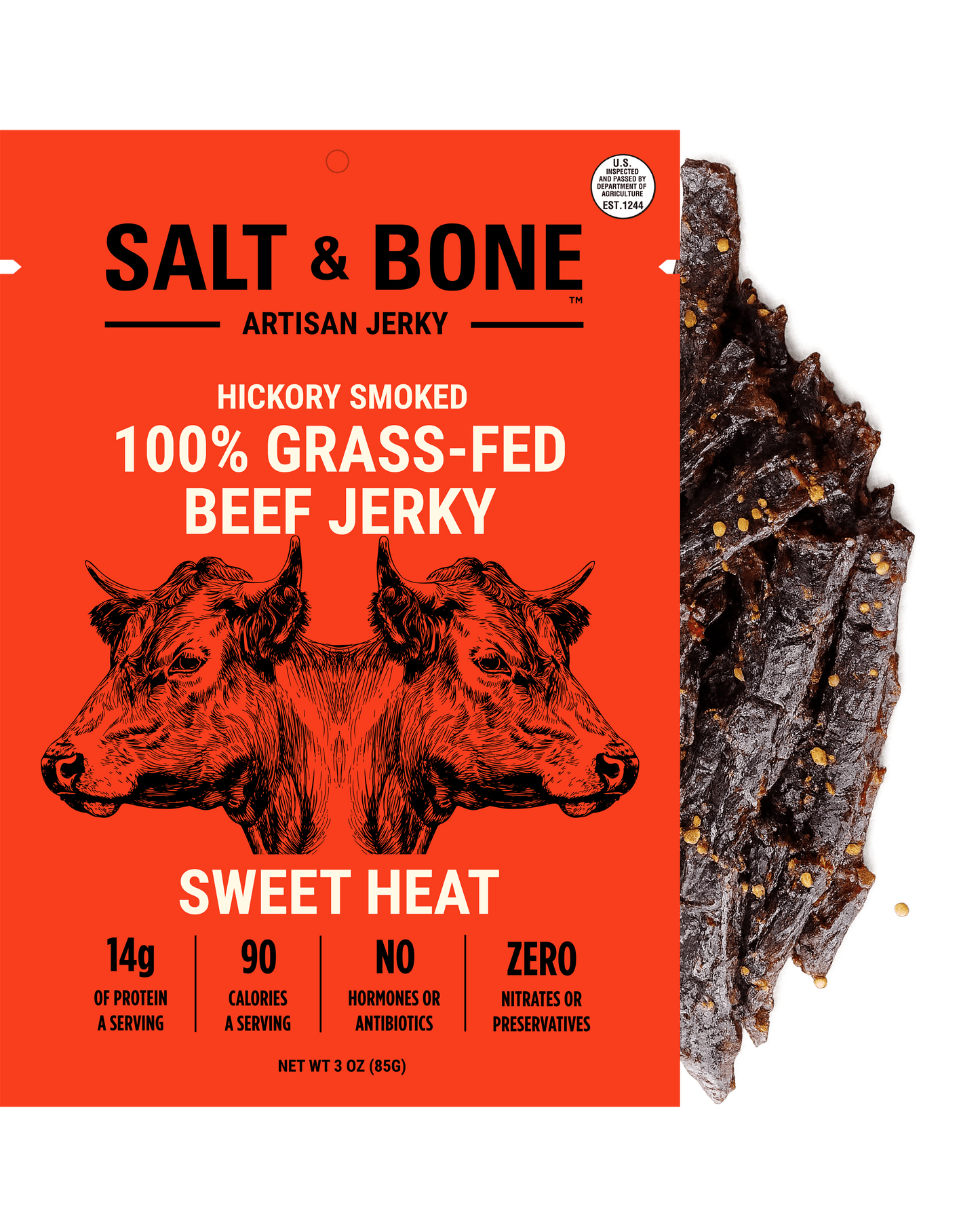 Salt & Bone Grass-Fed Beef Jerky Bundle